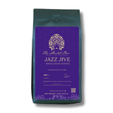 Jazz Jive medium roast coffee with nutty undertones and a hint of sweetness.