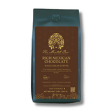 Mexican Chocolate medium roast coffee blended with cinnamon and chocolate.